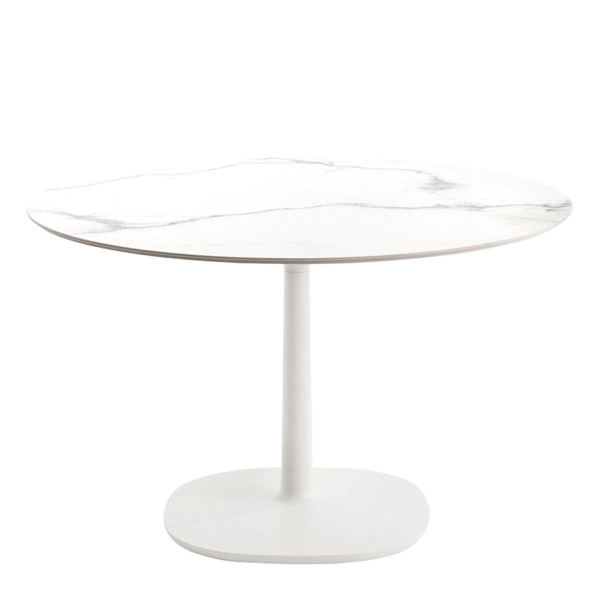 Multiplo outdoor table - Round top by Kartell Furniture Tables